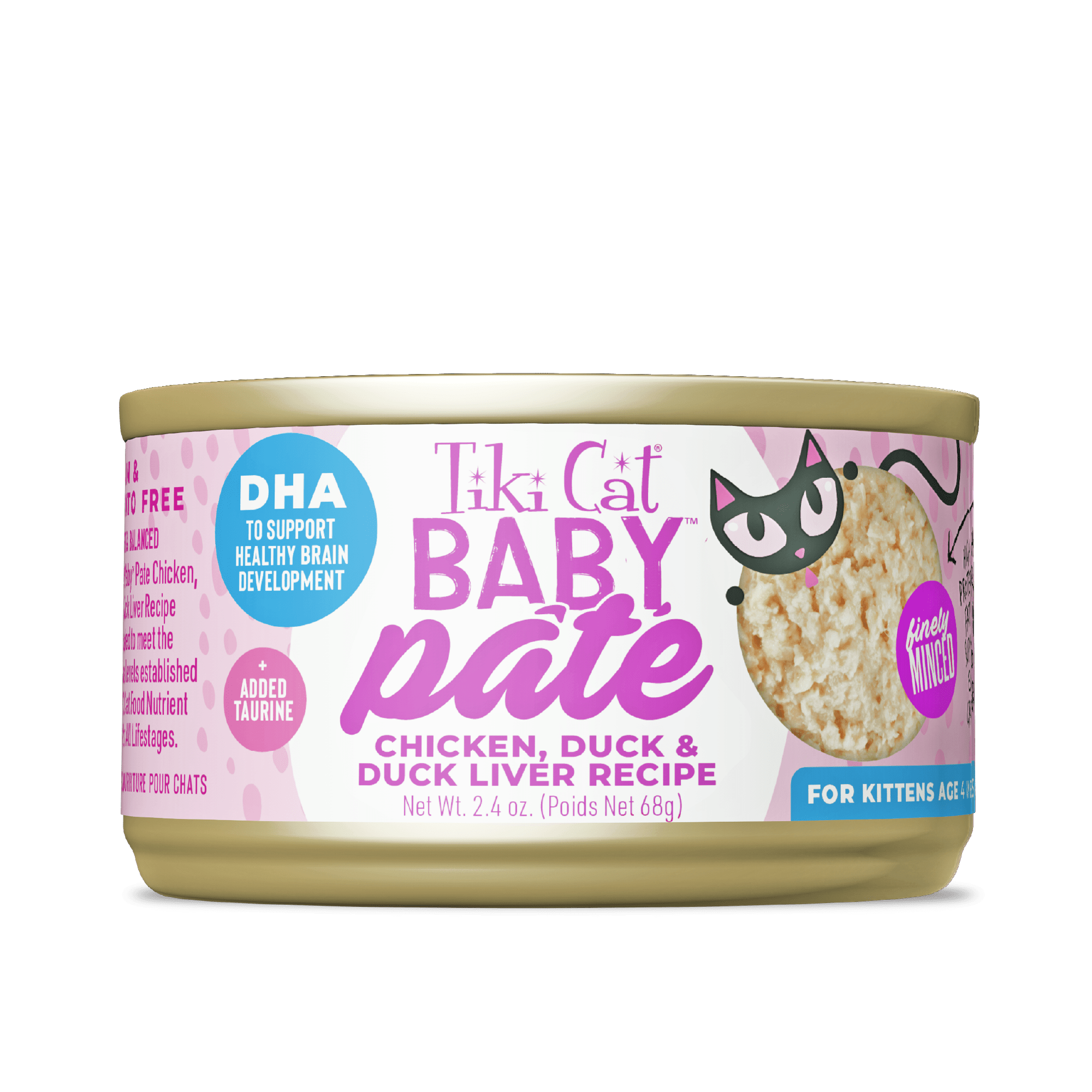 Tiki cat baby chicken duck duck liver recipe canned cat food