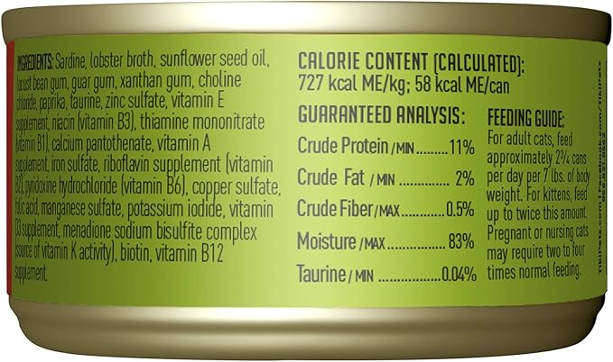 Tiki cat pate sardine and lobster consommé recipe in broth