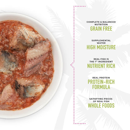 Tiki cat pate sardine and lobster consommé recipe in broth
