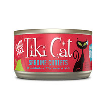 Tiki cat sardine cutlets recipe in lobster conosomme 2.8 oz