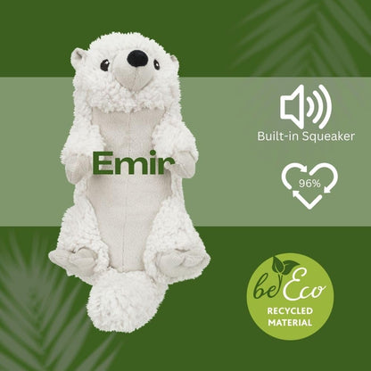 Trixie Otter Plush Dog Toy | Fun And Cuddly Squeaky Dog Toy - 96% Recycle Material | For All Dogs - 12"