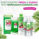 TropiClean Berry & Coconut Deep Cleansing Dog Shampoo - Deodorizing Natural Pet Shampoo Derived from Natural Ingredients - 20 oz.