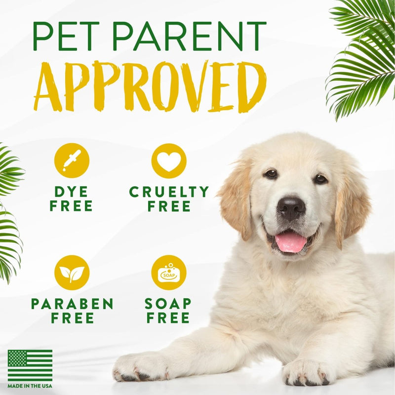 TropiClean Coconut Hypoallergenic Dog Shampoo - Gentle Puppy Shampoo for Sensitive Skin - Natural Pet Shampoo Derived from Natural Ingredients - 20 oz.