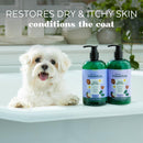 TropiClean Essentials Shea Butter Conditioner for Dogs - Restore Dry & Itchy Skin - Derived from Natural Ingredients