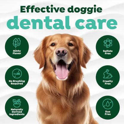 Tropiclean Fresh Breath For Dogs | No Brush Dental Gel For Dogs | Dog Dental Gel & Toothpaste For Plaque, Tartar & Stinky Breath | Made In The Usa | 4 Oz.