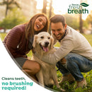 TropiClean Fresh Breath for Dogs - No Brush Dog Dental Gel - Peanut Butter Flavor - 2 oz