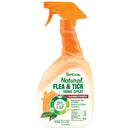 TropiClean Natural Flea and Tick Spray for Home - Maximum Strength Flea Spray for Carpet and Furniture - 32oz