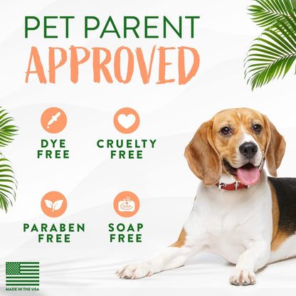 TropiClean Papaya & Coconut Dog Wipes for Paws and Butt - Deep Cleaning Dog Grooming Wipes