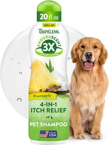 Tropiclean pet shampoo 4 in 1 itch relief