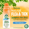 TropiClean Soothing Natural Flea and Tick Dog Shampoo - 20oz