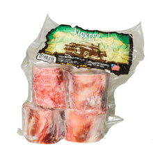 Tuckers raw frozen beef bone 2” 4 pack