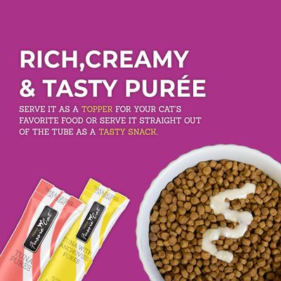 Tuna and chicken variety pack 50 tubes fussie cat