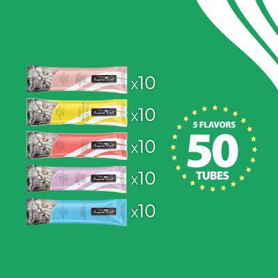Tuna variety pack 50 tubes fussie cat