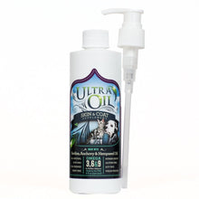Ultra Oil Skin And Coat Supplement For Dogs & Cats - Hemp Seed Oil, Flaxseed Oil, Grape Seed Oil, Fish Oil For Relief From Dry Itchy Skin, Dandruff, And Allergies (8Oz)