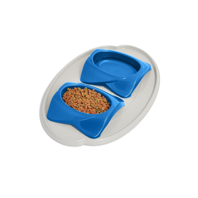 Van Ness Pets Small Waterproof Food And Water Bowl Mat For Dogs and Cats