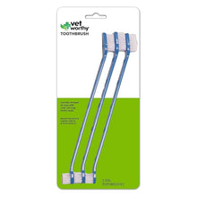 Vet worthy toothbrush 3pk pet toothbrush dog cat