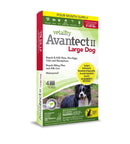 Vetality Avantect II Flea And Tick For Dogs 0.404 Fl. Oz - 4 Count