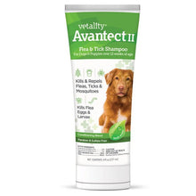 Vetality avantect II flea & tick dog shampoo 8oz bottle