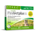 Vetality Firstect Plus Flea And Tick Treatment For Cats - 3 Count