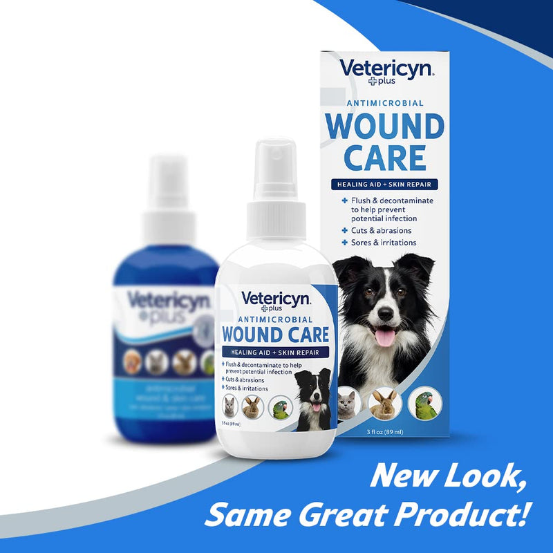 Vetericyn Plus Dog Wound Care Spray - 3 ounces