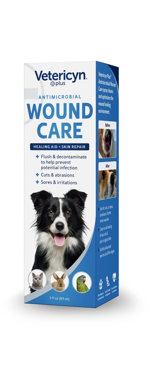 Vetericyn Plus Dog Wound Care Spray - 3 ounces