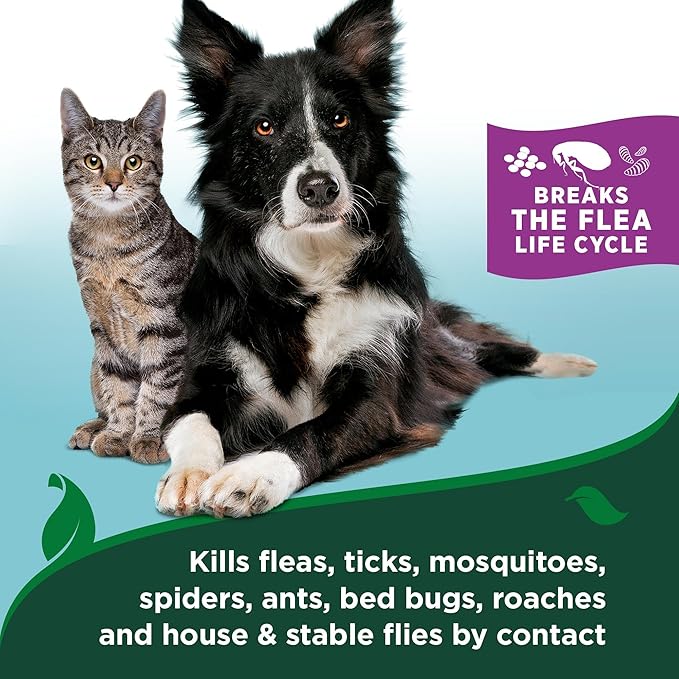 Vets best flea & tick waterless bath for cats 5oz