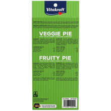 Vitakraft Veggie & Fruity Pie Treat For Pet Rabbits, Guinea Pigs, And Hamsters, 2 Pies,Brown,24" X 50", 1.27 Ounce