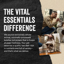 Vital Essentials Freeze Dried Raw Dog Food, Duck Mini Nibs Entree, 5.5 oz