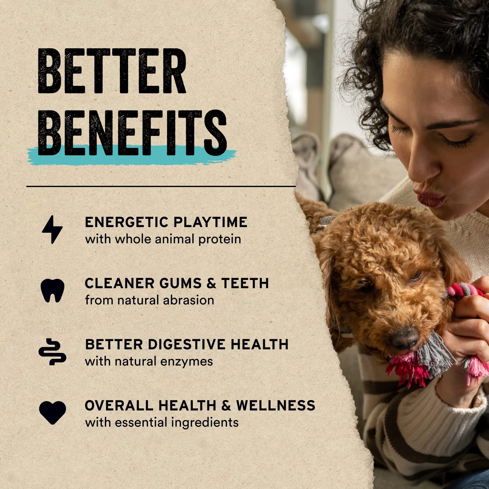 Vital Essentials Freeze Dried Raw Whole Animal Dog Treats, Beef Tripe Bites, 2.3 oz | Premium Quality High Protein Training Treats | Grain Free, Gluten Free, Filler Free