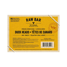 Vital Essentials RAW BAR Freeze - Dried Raw Duck Heads Dog Snacks