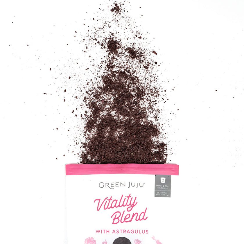 Vitality blend with astragalus freeze dried green vegetable blend for dogs and cats 5.5oz