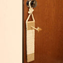 Ware Manufacturing Kitty Door Hanger - Natural Sisal Scratching Pad Cat Toy - 19 Inch