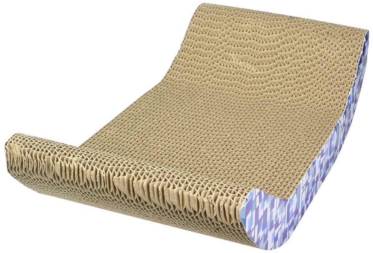 Ware Manufacturing Scratch - N - Lounge Corrugated Cat Scratcher - Catnip Included