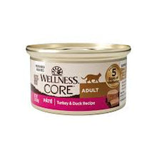 Wellness core adult pate Turkey & duck recipe canned cat food 3oz