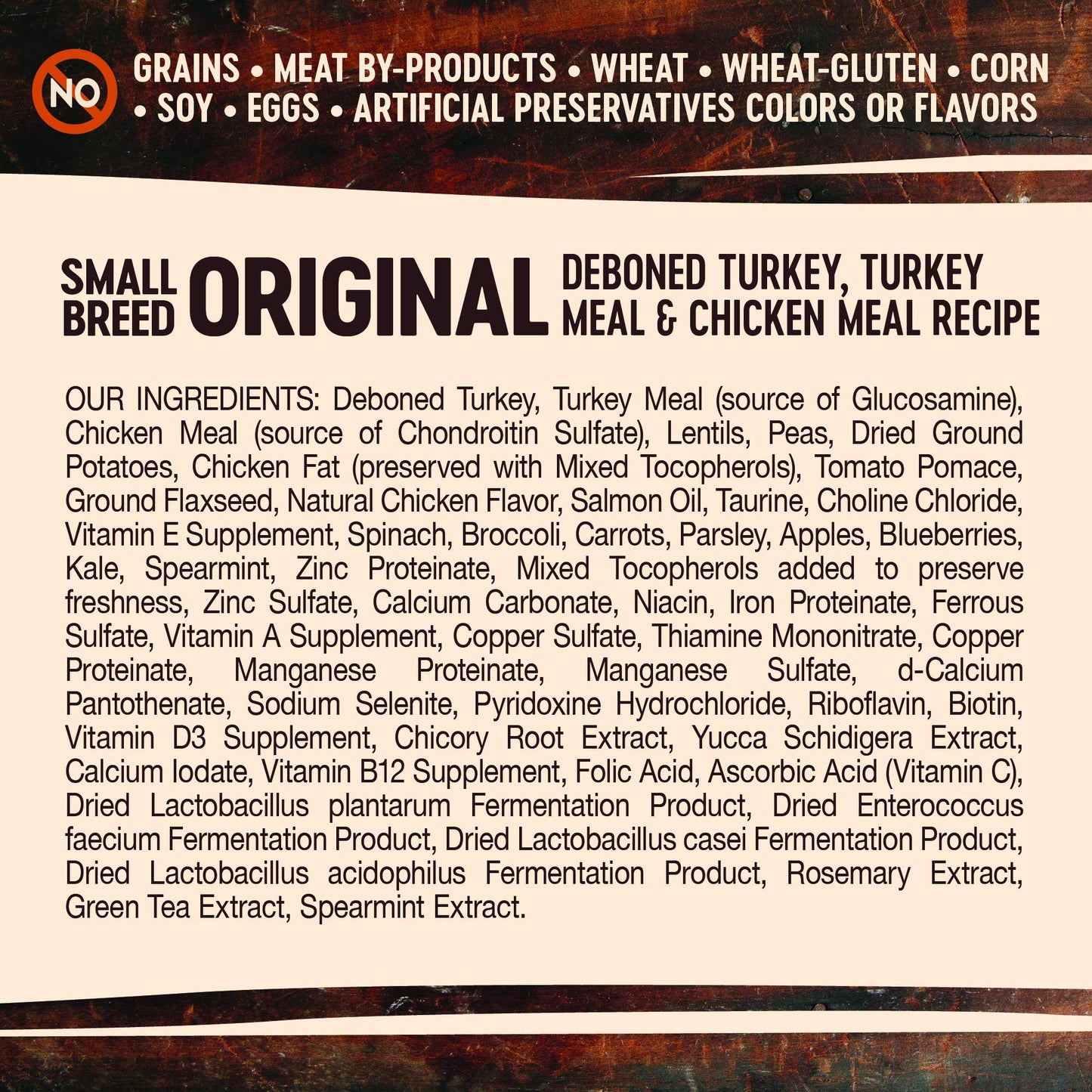 Wellness CORE Grain - Free High - Protein Small Breed Dry Dog Food – Turkey Recipe, 4 lb | Natural Ingredients, Made in USA