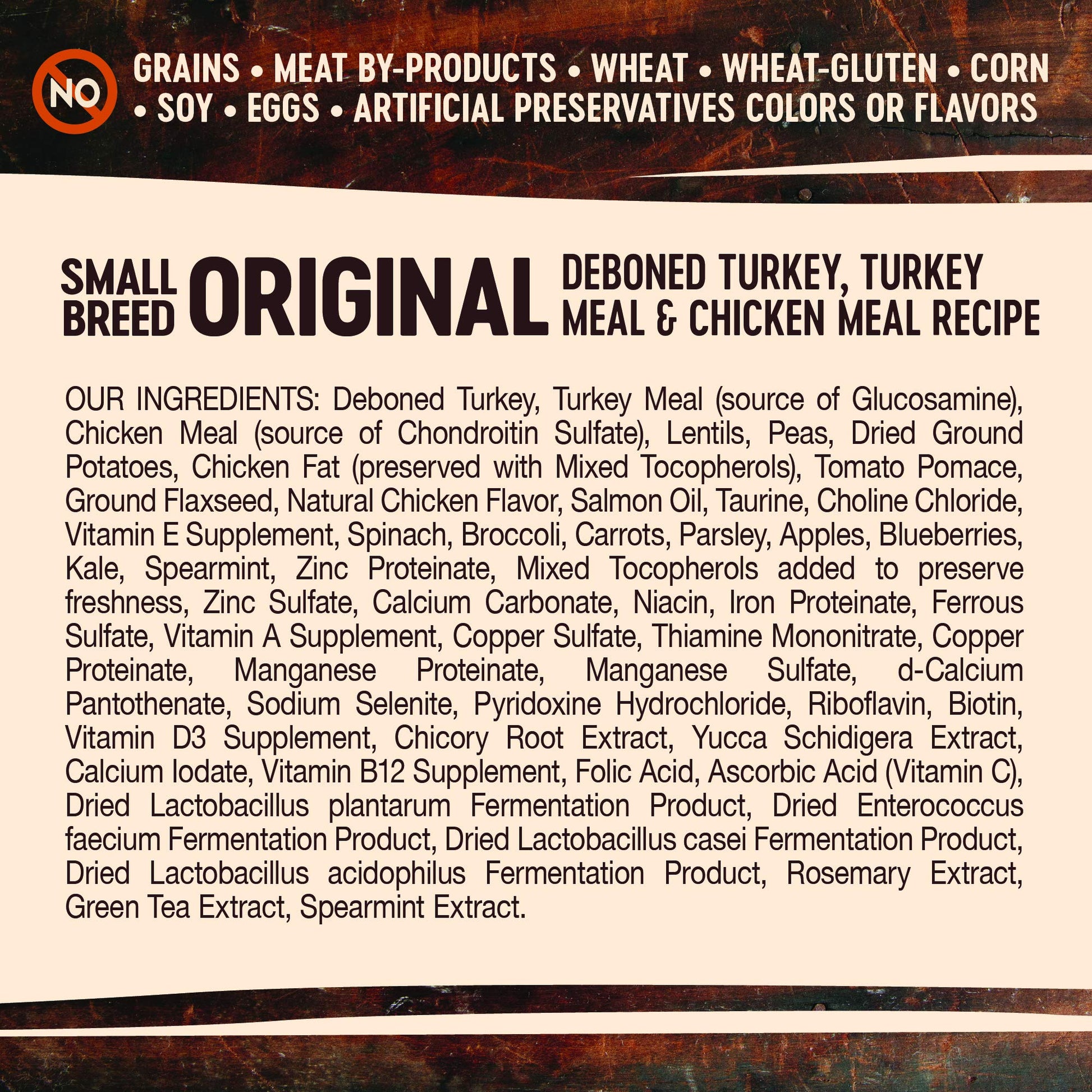 Wellness CORE Grain - Free High - Protein Small Breed Dry Dog Food – Turkey Recipe, 4 lb | Natural Ingredients, Made in USA