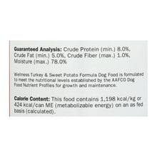 Wellness Dog Food Turkey and Sweet Potato – Grain - Free Recipe, 12.5 oz | High - Quality, Natural Wet Dog Food