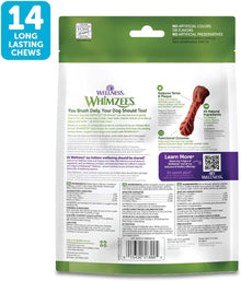 Wellness whimzees dental treats small 14ct dog dental treats