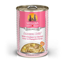 Weruva Amazon living with chicken and liver in pumpkin soup