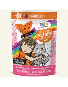Weruva bff one gravy tuna & salmon dinner in gravy 3oz wet cat food