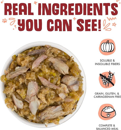 Weruva canned dog food marbella paella with mackerel and pumpkin 14 oz