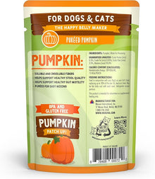 Weruva dog cat pumpkin patch up puréed pumpkin 2.8oz