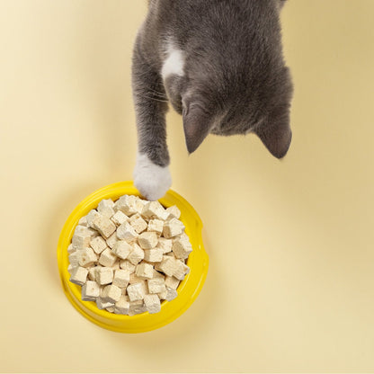 Weruva freeze dried paw lickin chicken fully cooked complete meal for cats 1oz