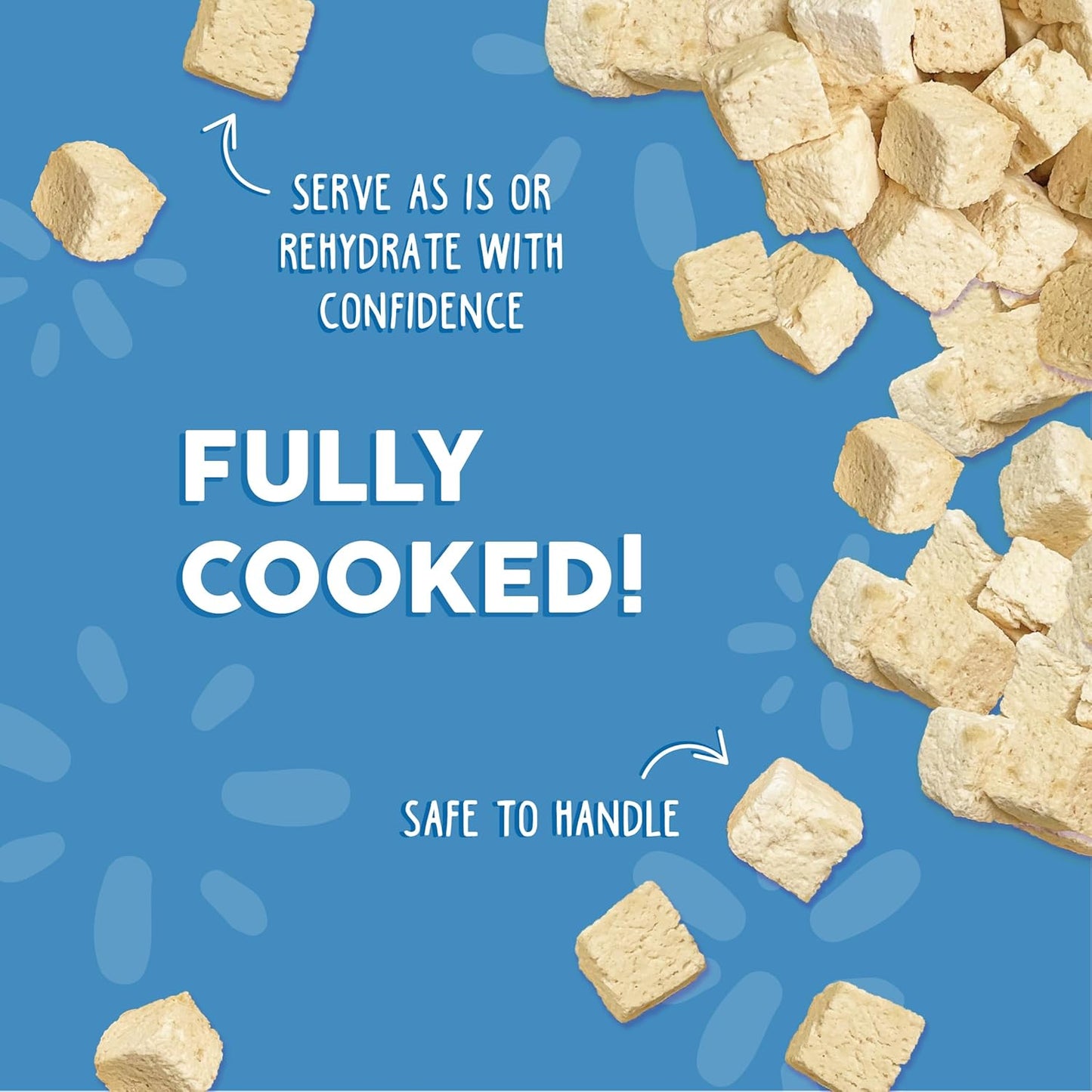 Weruva freeze dried paw lickin chicken fully cooked complete meal for dogs 1oz