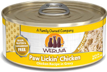 Weruva paw lickin chicken recipe in gravy 5.5oz canned cat food