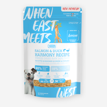 When East meets west charmy salmon & duck harmony recipe freeze dried raw dog food 5.2oz