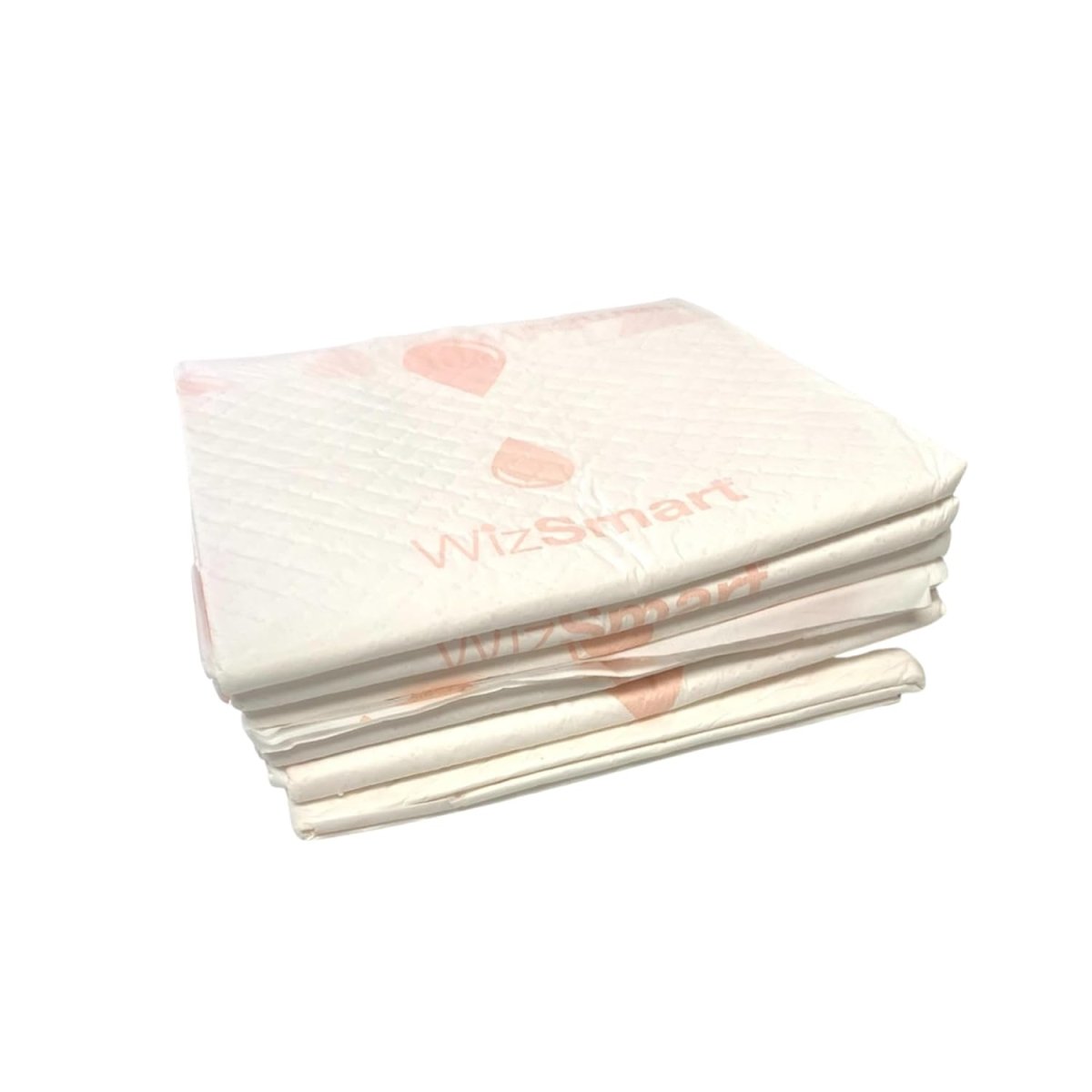 WizSmart Heavyweight Dog & Puppy Training Pads, Made with Upcycled Unusued Baby Diapers and Renewable EucaFluff, Cup , 23.5" x 22"