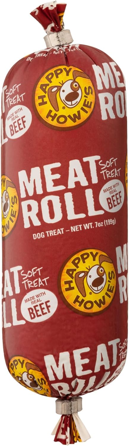 Wolf meat roll dog treat small