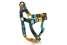 Wolfgang Premium No - Pull Dog Harness for Small Medium Large Dogs - ChevTech Print - XL - 1 Inch x 26 - 38 Inch