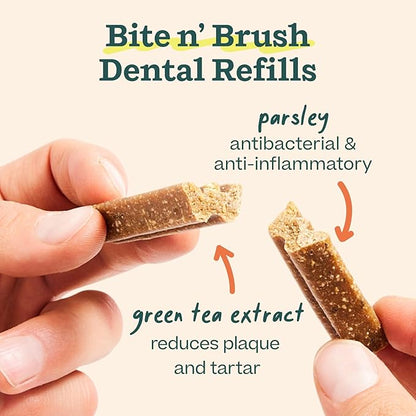 Woof bite n brush toothbrush small for dog